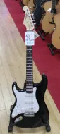 Aria STG Left Handed Stratocaster Type Electric Guitar Black Sarum Guitars & Drums Salisbury Wiltshire 04