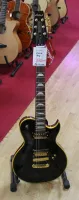 Aria Pro 2 PE - F80 Reissue Les Paul Shape Electric Guitar Black In stock Sarum Guitars & drums Salisbury sp1 1el - Cliquer pour agrandir