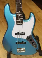 Aria Pro 2 STB Series Electric Bass Guitar Blue Sparkle 03 - Click to enlarge