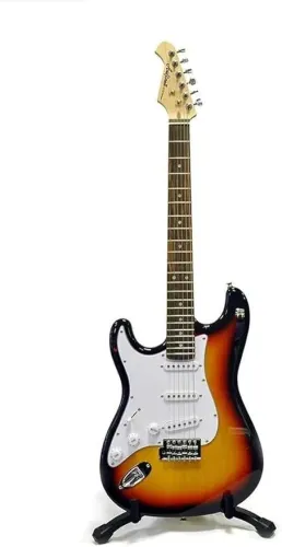 Aria Pro 2 STG Left Handed Stratocaster Style Electric Guitar Sarum Guitars 04