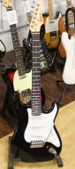 Aria Pro 2 Stratocaster Type Electric Guitar Black