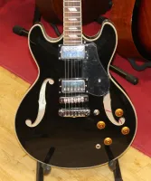 Aria Pro Fixed Heel Electric Guitar Black Sarum Guitars & Drums Salisbury Wiltshire 03 - Ayrıntı için tıklayınız