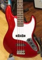 Aria Pro 2 STB Series Electric Bass Guitar Red Sarum Guitars 05 - Click to enlarge