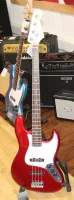 Aria Pro 2 STB Series Electric Bass Guitar Red Sarum Guitars 04 - Click to enlarge