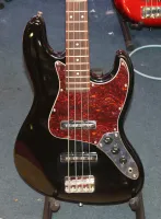 Aria STB Series Electric Bass Guitar Black Sarum Guitars 03 - Click to enlarge