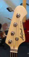 Aria STB Series Electric Bass Guitar Black Sarum Guitars 02 - Click to enlarge