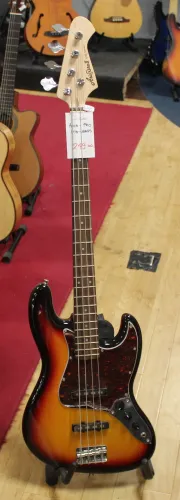 Aria Pro 2 STB Series Electric Bass Guitar Smoked Sunburst