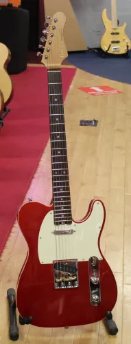 Crafter Modern Seoul Telecaster Style Red Electric Guitar 04