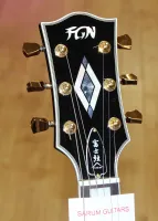 FGN Fujigen Les Paul Type Electric Guitar Black Sarum Guitars & Drums Salisbury Wiltshire 02 - Click to enlarge