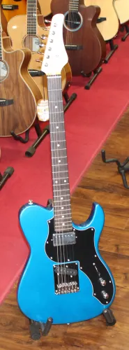 FGN Fujigen Telecaster Style Blue Electric Guitar 05