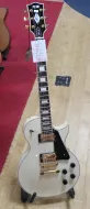 FGN Fujigen Neo Classic Single Cut Arctic White Les Paul Type Electric Guitar Sarum Guitars & Drums 05