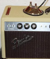 Fender Deluxe 22W Tweed Guitar Amplifier Head 02 - Click to enlarge