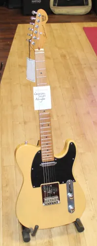 Levinson Sceptre Telecaster Style Electric Guitar Butterscotch Sarum Guitars 04