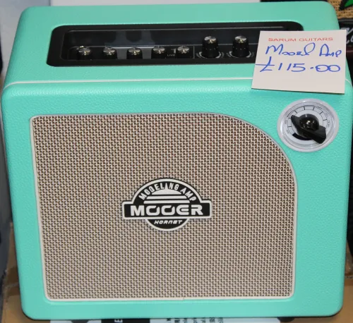 Mooer 15w Modelling Amplifier Guitar Amplifier Green Sarum Guitars 02