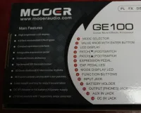 Mooer GE100 Guitar Effects Pedal Multi Effects Pedal Sarum Guitars & Drums Salisbury Wiltshire 01 - לחץ להגדלה