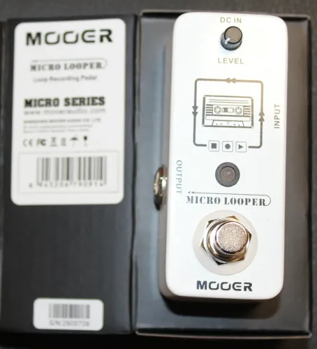 Mooer Micro Looper Guitar Effects Pedal Looper Sarum Guitars & Drums Salisbury Wiltshire