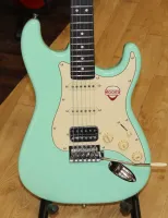 Mooer GTRS GGW Stratocaster Style Electric Guitar Surf Green 03 - Click to enlarge