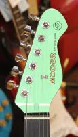 Mooer GTRS GGW Stratocaster Style Electric Guitar Surf Green 02 - Click to enlarge