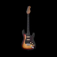Mooer MSC10 Pro Stratocaster Style Electric Guitar Sunburst 02