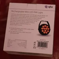 QTX Rechargeable Mini PAR Light Guitar & Drums Lighting Effects 01 - Cliquer pour agrandir