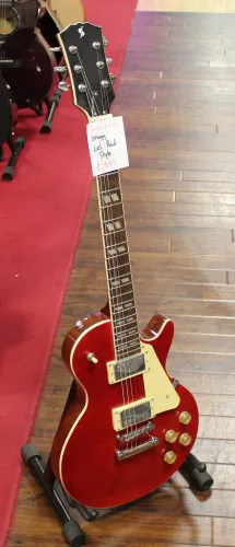 stagg les paul type electric guitar humbuckers sarum guitars and drums salisbury wiltshire sp1 1el 5