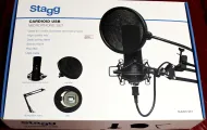 Stagg USB Microphone Set Cardioid Vocals Podcasts Instruments Mic 03