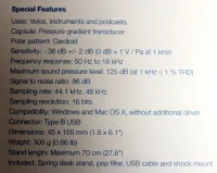 Stagg USB Microphone Set Cardioid Vocals Podcasts Instruments Mic 01 - לחץ להגדלה