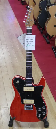 Tanglewood NorthStar Telecaster Style P90's Electric Guitar Red Sarum Guitars & Drums Salisbury Wiltshire 04