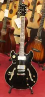Tanglewood NorthStar TCH59BK Hollow Body Electric Guitar Black sarum guitars 05