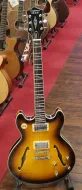 Tanglewood NorthStar TCH59HB Hollow Body Electric Guitar Honey Burst 04