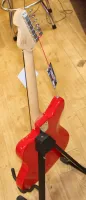 Vintage Coaster Series V50 Red Electric Guitar Sarum Guitars 01 - Click to enlarge