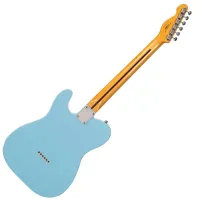 Vintage V75 Reissued Electric Guitar - Laguna Blue 05 - Klik om te vergroten