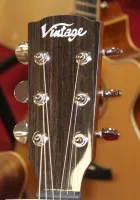 Vintage VEC300NS Pacific Coast Series Sunburst Electo Acoustic Guitar 02 - Click to enlarge