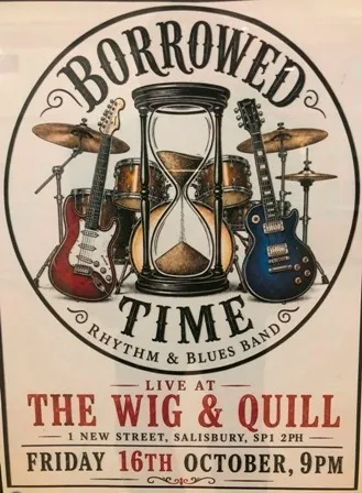 Borrowed Time Rythum & Blues Band Sarum Guitars Salisbury